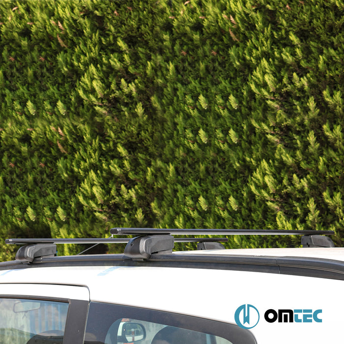 Barres De Toit Transversales (Solidbar-Beta V2 LITE) Noir 2 Pcs. Steel - Dacia Duster - SUV P1310  - (2024-)