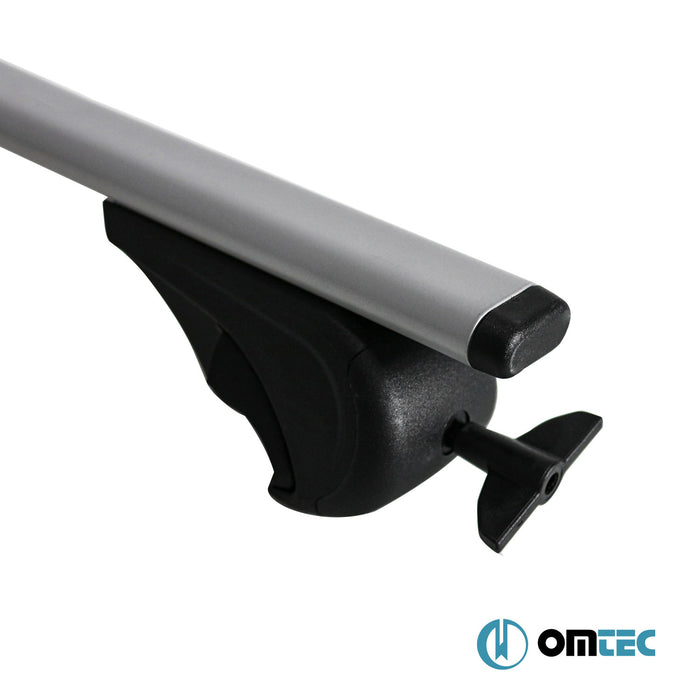 Roof Bar (Solidbar-Alpha V1 LITE) Silver 2 Pcs. Steel - Cupra Formentor - SUV I  - (2020-)