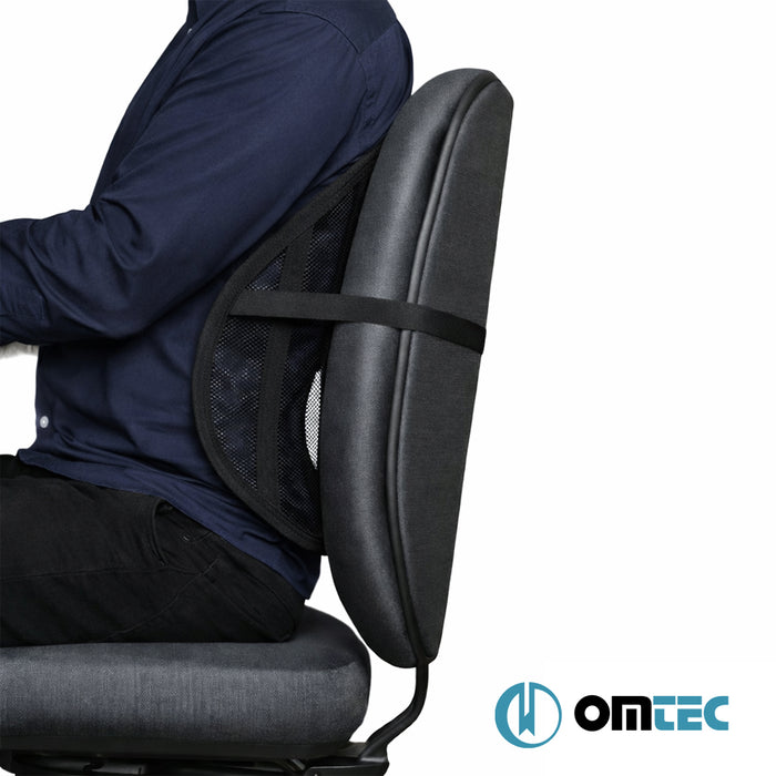 Fileli Ortopedik Bel Desteği - Oto & Ofis Sırt Dayama - Universal