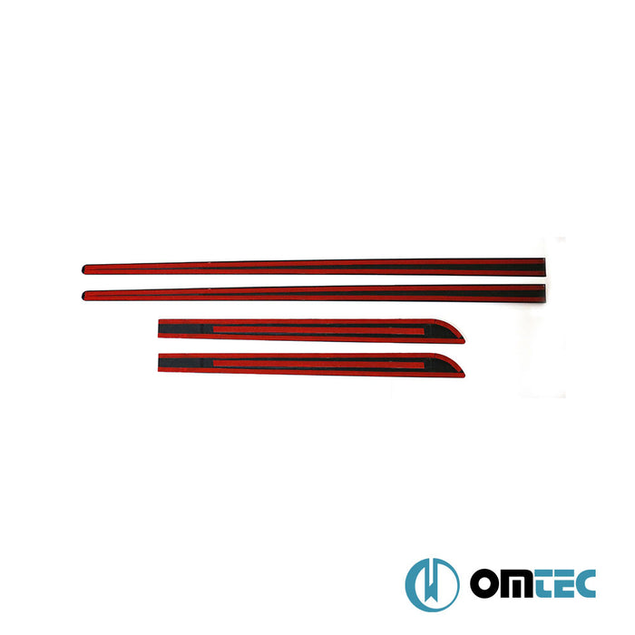 Yan Kapı Çıtası 4 Prç. PP - Byd Seal U Dm-İ - SUV   - (2023-)