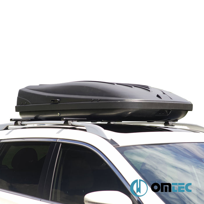 Roof Box (Black-350 LT-Right Side Opening) - Universal