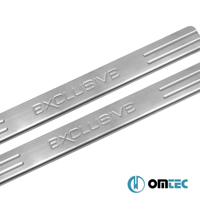 Seuil de porte - Exclusive : Baguettes chromées en inox (Brillant) - 2 pièces - Ford Bronco Sport - SUV CX430  - (2021-)