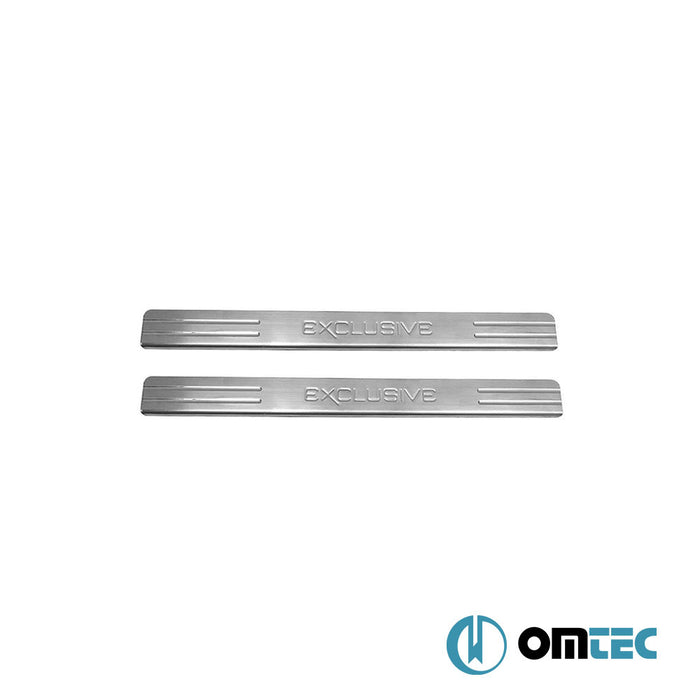 Exclusive Door Sill Cover 2 Pcs. S.Steel (Gloss)  - Dfsk Fengon 500 - SUV I  - (2020-)