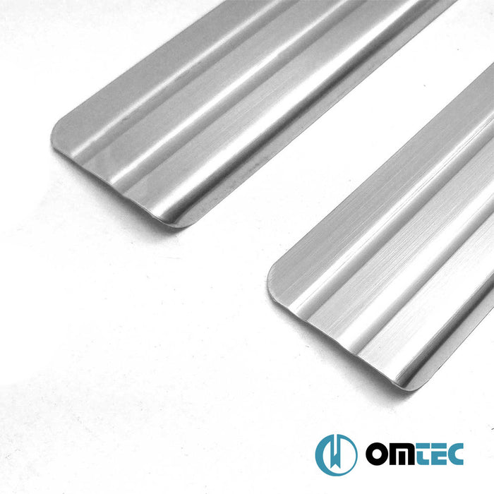 Exclusive Door Sill Cover 2 Pcs. S.Steel (Gloss)  - Dfsk Fengon 500 - SUV I  - (2020-)