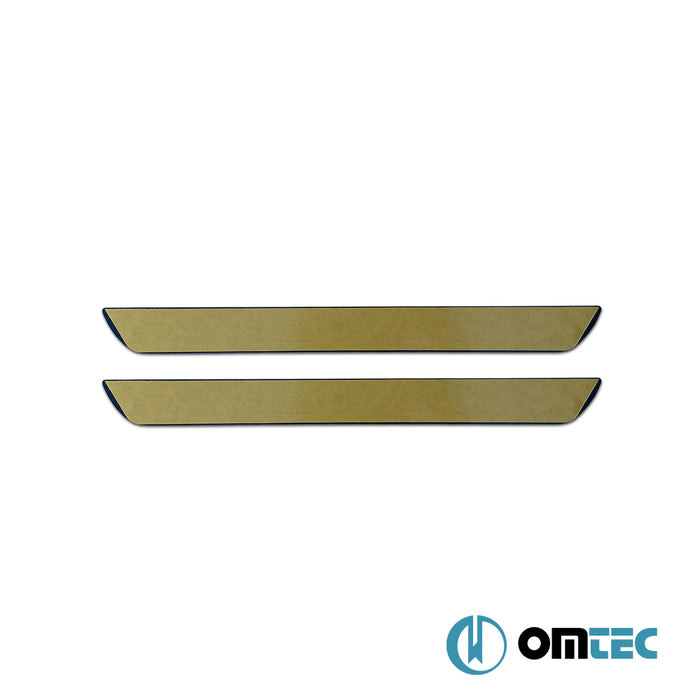 Dotsill Door Sill 2 Pcs. S.Steel+Abs - Fiat Bravo - HB 5D 198  - (2008-2015)