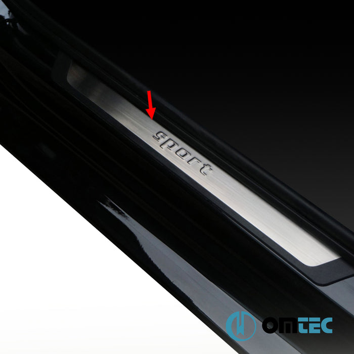 Flexill Sport Door Sill Covers 2 Pcs. - Opel Mokka - SUV II  - (2020-)