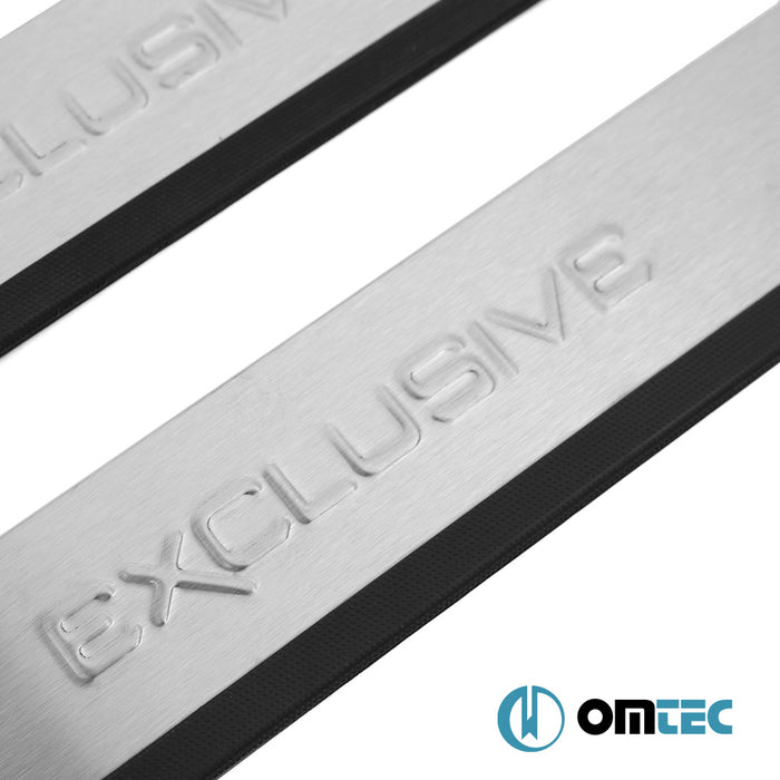 Flexill Exclusive Door Sill Covers 2 Pcs. - Opel Mokka E - SUV I  - (2020-)