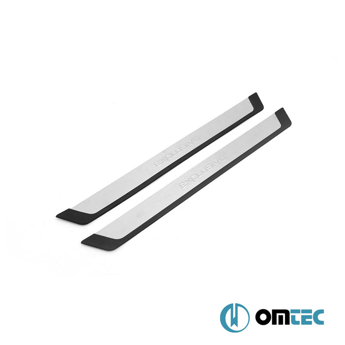 Seuil de porte - Exclusive-Flexill : Baguettes chromées en inox et ABS - 2 pièces - Ford Bronco Sport - SUV CX430  - (2021-)