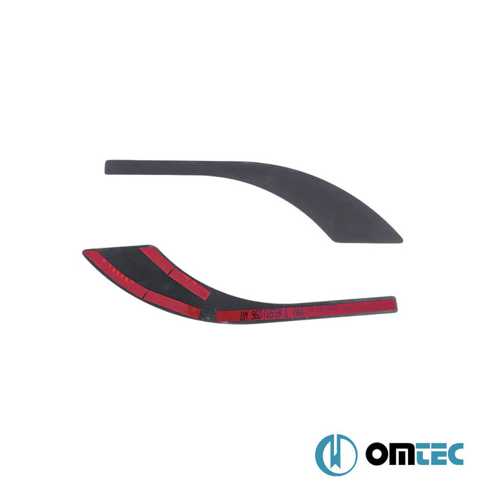 Decor Trim Small 2 Pcs. (Alu-Black) - Universal Universal - _ _  - (UNIVERSAL)