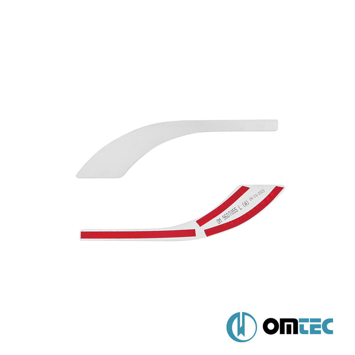 Decor Trim Large 2 Pcs. (Alu-Silver) - Universal Universal - _ _  - (UNIVERSAL)