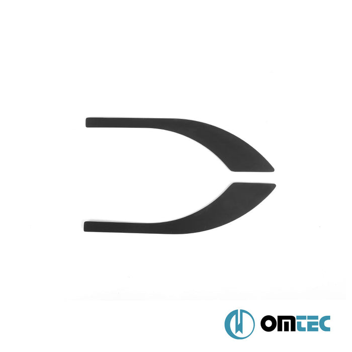 Decor Trim Large 2 Pcs. (Alu-Black) - Universal Universal - _ _  - (UNIVERSAL)