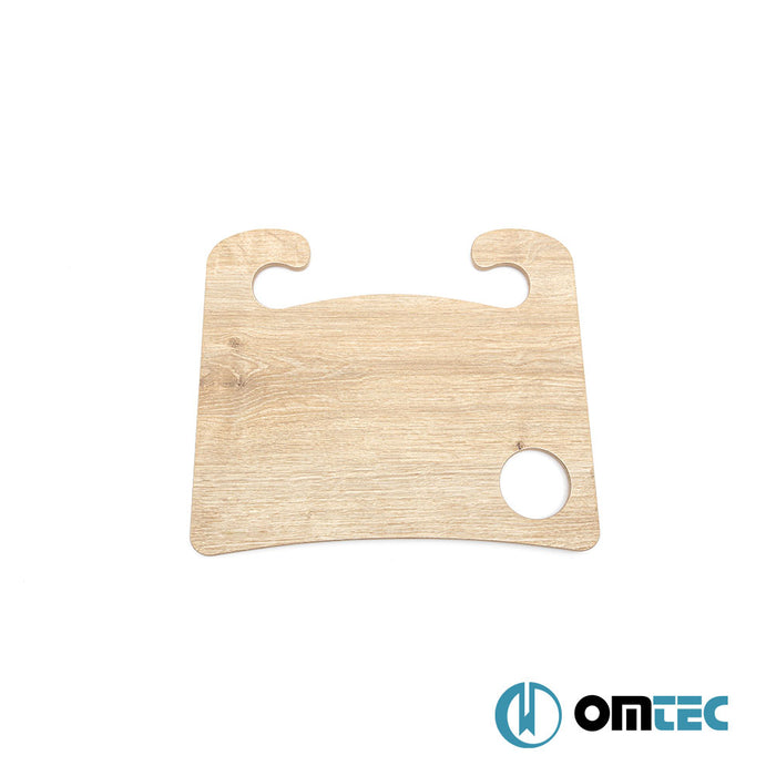 Car Wheel Desk V1 (Wooden) - Universal