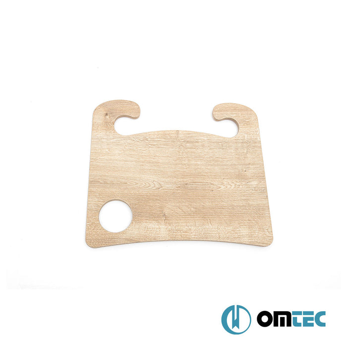 Car Wheel Desk V1 (Wooden) - Universal