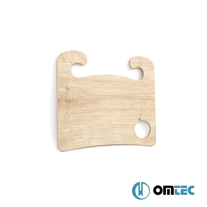 Car Wheel Desk V1 (Wooden) - Universal