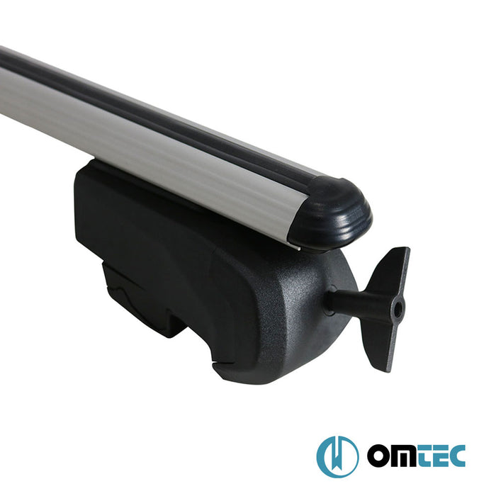 Roof Bar (Boldbar-Beta V2 LITE) Silver 2 Pcs. Alu. - Dacia Duster - SUV P1310  - (2024-)