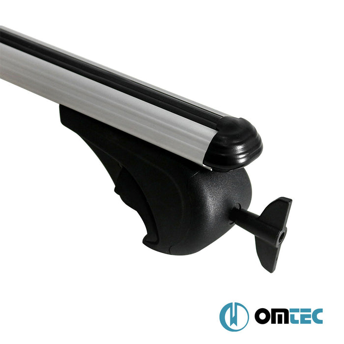 Barres De Toit Transversales (Boldbar-Alpha V1-LITE) Gris 2 Pcs. Alu. - Mercedes-Benz M-Class - SUV W163  - (1997-2005)