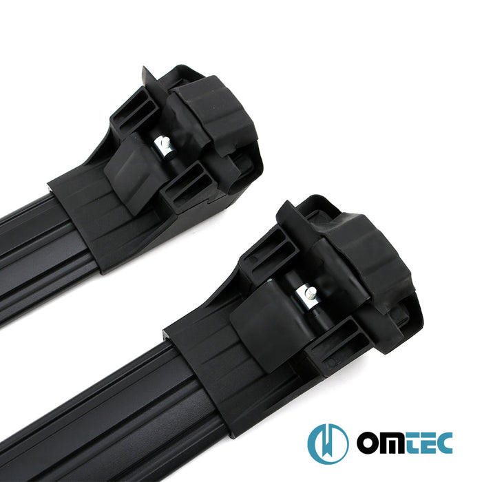 Ara Atkı (Elegance - High V1) Siyah 2 Prç. Alu. - Volvo V50 - SW I - (2004 - 2013)