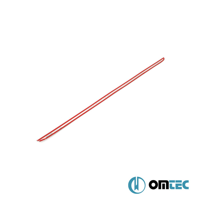 Coffre - Baguette chromée en inox - Skoda Octavia - SW 5E  - (2013-2019)