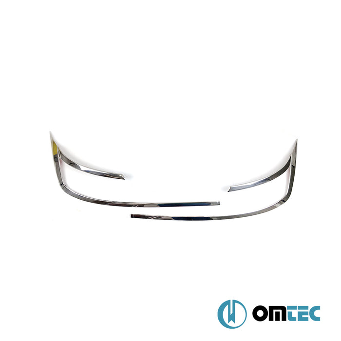 Pare chocs arrière - Baguette chromée en inox - 2 Pcs - Skoda Kodiaq - SUV I  - (2017-2024)