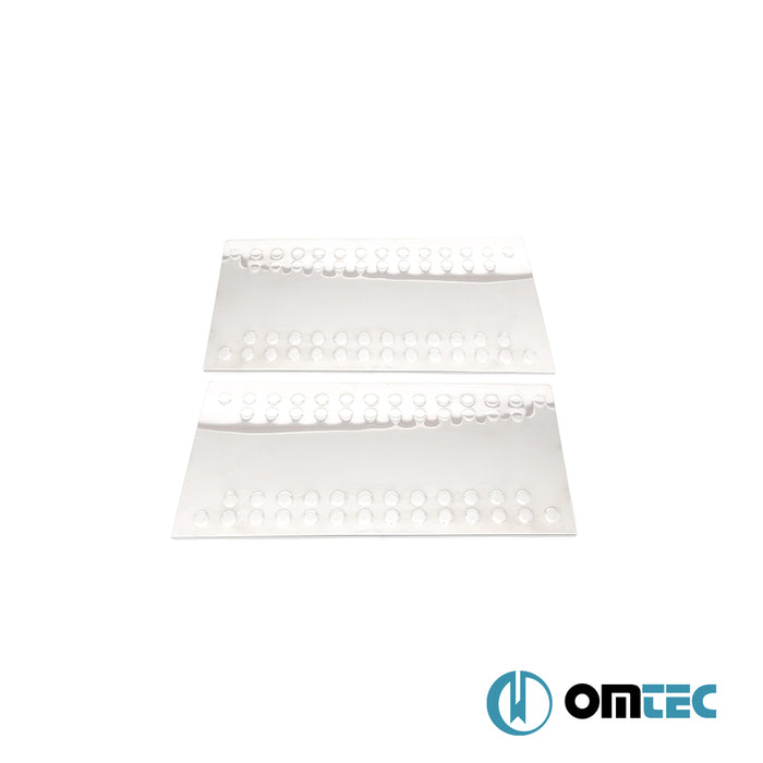 UV Baskılı Premium Kapı Eşiği 2 Prç. P.Çelik - Mercedes-Benz Sprinter - VAN W901/W903  - (1995-2006)