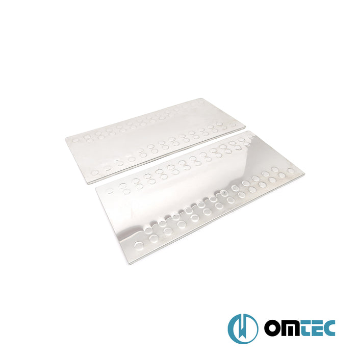 UV Baskılı Premium Kapı Eşiği 2 Prç. P.Çelik - Mercedes-Benz Sprinter - VAN W901/W903  - (1995-2006)