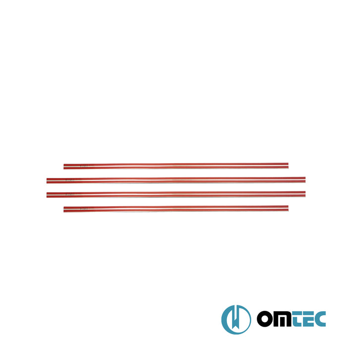 Yan Kapı Çıtası 4Prç. P.Çelik - Dodge Ram - PK IV  - (2009-2019)