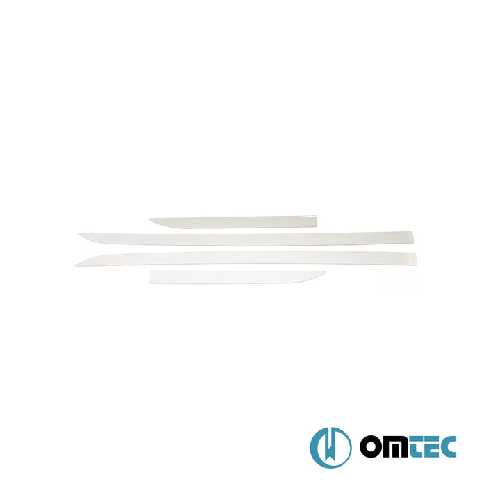 Side Door Streamer 4 Pcs. S.Steel (Gloss)  - Ford Kuga - SUV III  - (2020-)