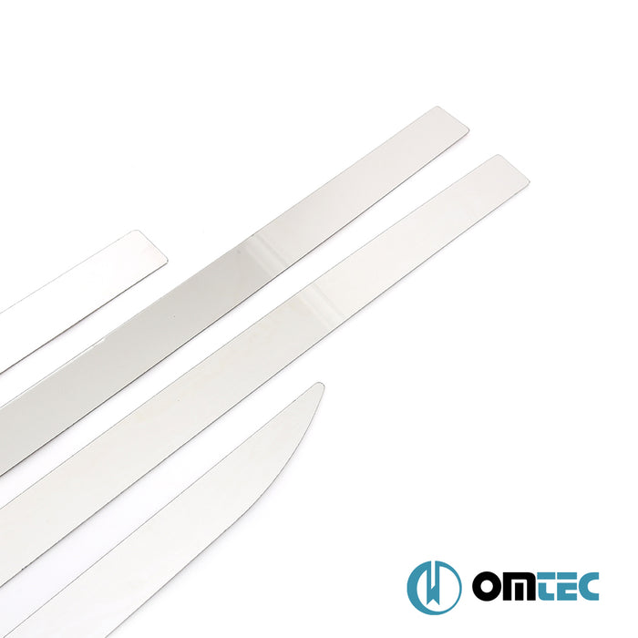 Side Door Streamer 4 Pcs. S.Steel (Gloss)  - Ford Kuga - SUV III  - (2020-)