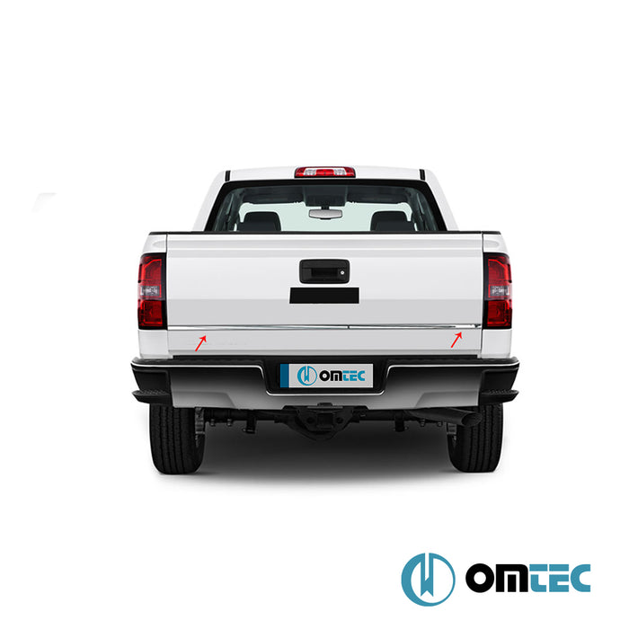 Tailgate Trim Line S.Steel - Gmc Sierra - PK III  - (2015-2019)