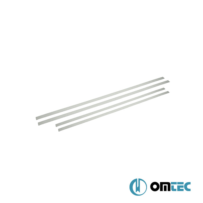 Side Door Streamer 4 Pcs. S.Steel - Gmc Sierra - PK III  - (2015-2019)