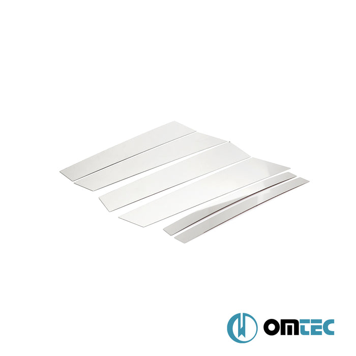 B-Pillar Cover 6 Pcs. S. Steel - Mercedes-Benz Glc Coupe - SUV C253  - (2015-2022)