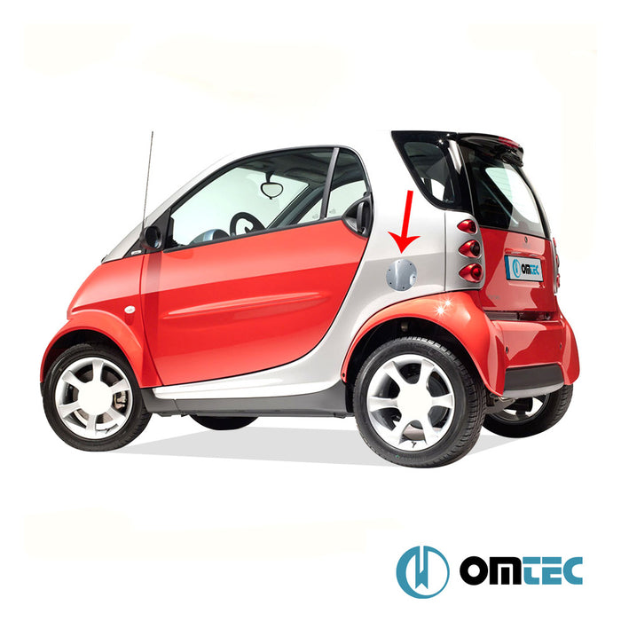 Dış Havalandırma Kapağı P.Çelik (Parlak) - Mercedes-Benz Smart Fortwo - HB 3D W450 - (1998 - 2007)