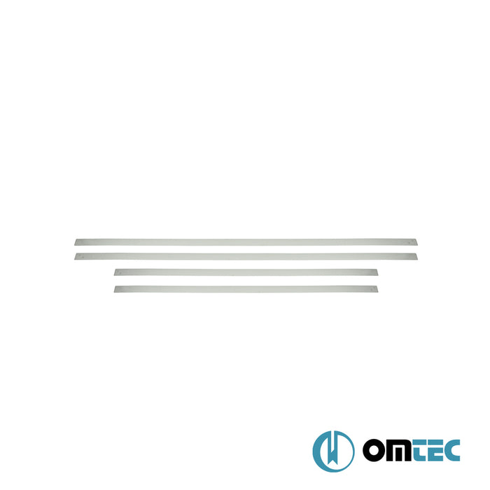 Porte latérale - Baguettes chromées en inox - 4 pièces - Toyota Tacoma - PK N220  - (2005-2015)