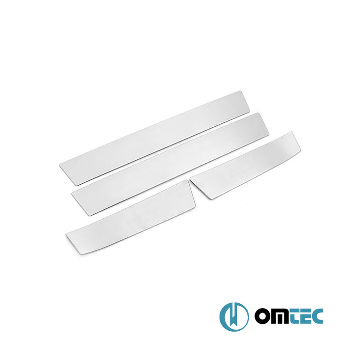 Seuil de porte - Line Baguettes chromées en inox (Brillant) - 4 pièces - Kia Sportage - SUV SL - (2010 - 2015)