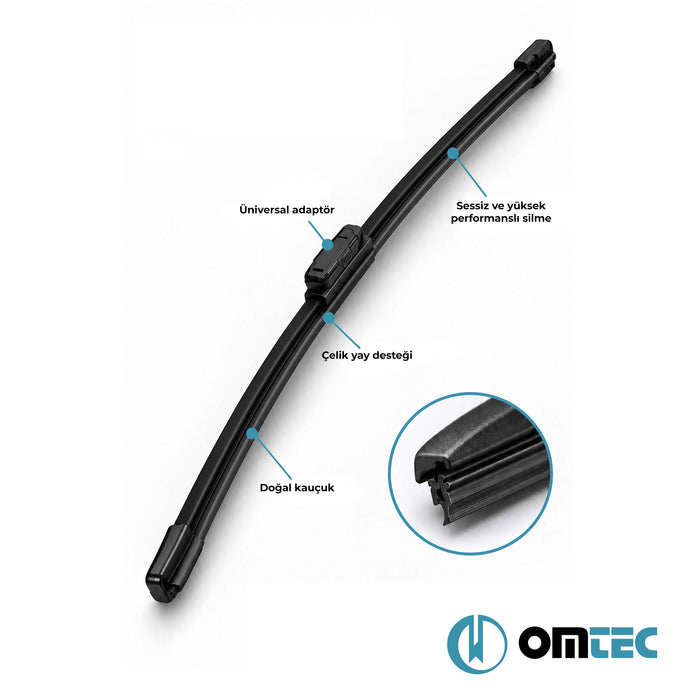 Seat Tarraco - SUV KN2 - (2019 - 2024) - Ön Silecek Takımı 2'li Muz Tipi - 65 cm + 55 cm