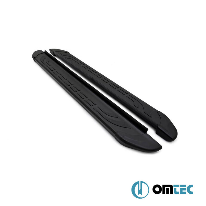 Side Step (FABA - Black) 2 Pcs. - Alfa Romeo Tonale - SUV 965 - (2022 - )