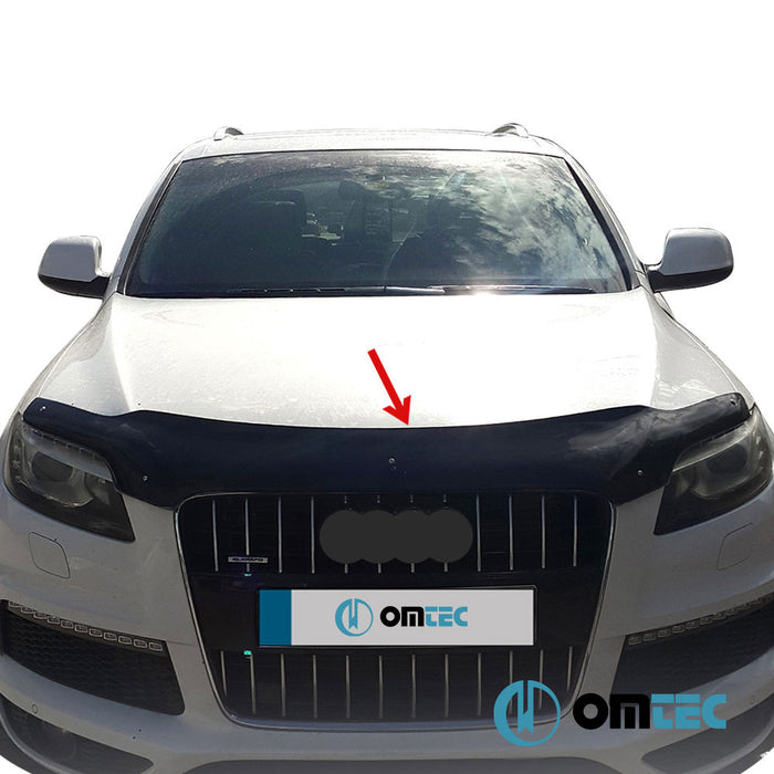 Kaput Rüzgarlığı (Siyah) ABS - Audi Q7 - SUV 4L - (2006 - 2015)