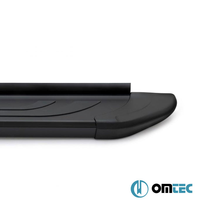 Side Step (FABA - Black) 2 Pcs. - Bmw X5 - SUV E70 - (2006 - 2013)