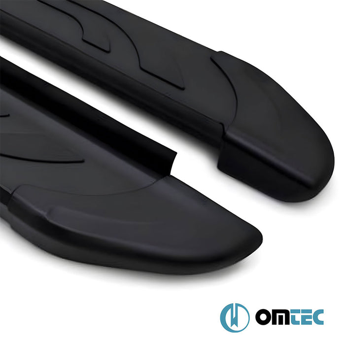 Side Step (FABA - Black) 2 Pcs. - Bmw X5 - SUV E70 - (2006 - 2013)