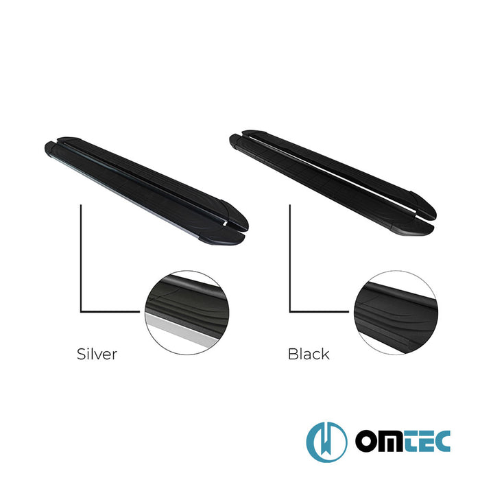 Side Step (APA - Black) 2 Pcs. - Bmw X5 - SUV E70 - (2006 - 2013)