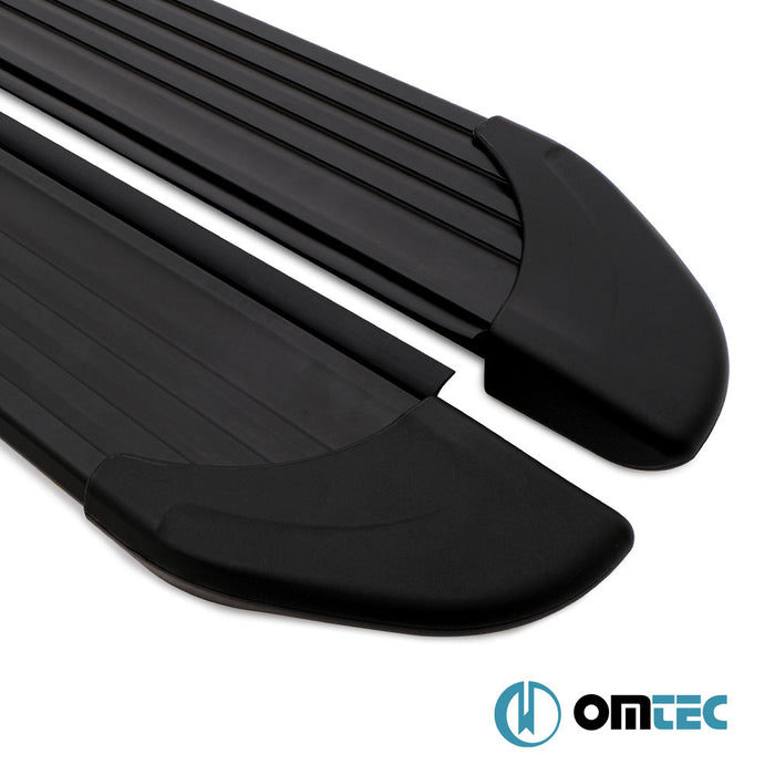 Side Step (OPA - Black) 2 Pcs. - Bmw X5 - SUV E70 - (2006 - 2013)