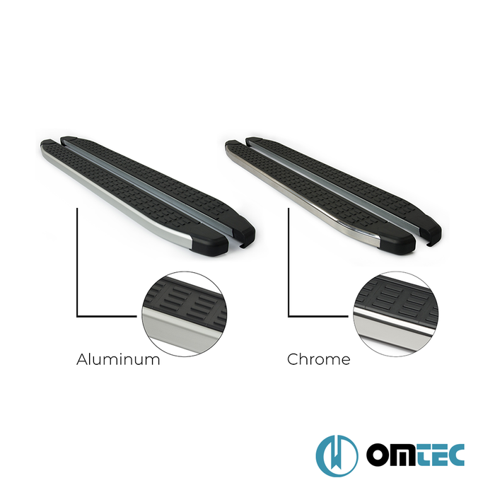 Side Step (ARY Alu) 2 Pcs. - Bmw X5 - SUV E70 - (2006 - 2013)