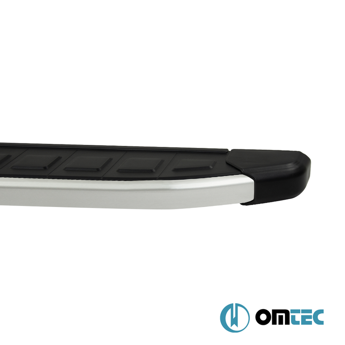 Side Step (DA Alu.) 2 Pcs. - Bmw X1 - SUV E84 - (2009 - 2015)