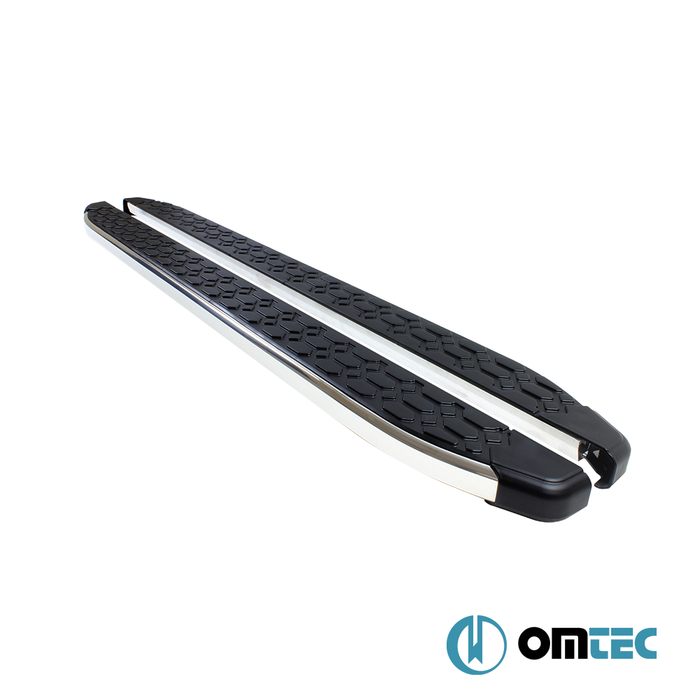 Side Step (BL Chrome) 2 Pcs. - Bmw X1 - SUV E84 - (2009 - 2015)