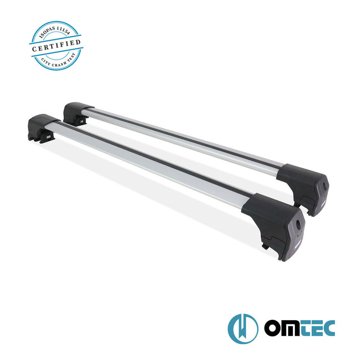 Barres De Toit Transversales (Elegance-V2) Gris 2 Pcs. Alu. - Renault Austral - SUV RHN - (2022 - )