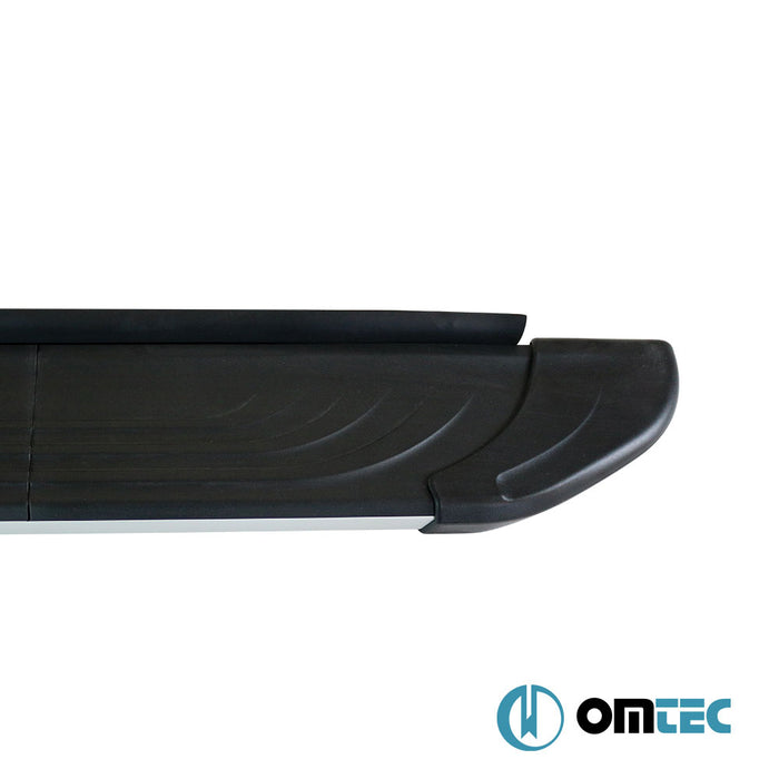 Side Step (APA - Gray) 2 Pcs. - Bmw X6 - SUV E71 - (2008 - 2014)