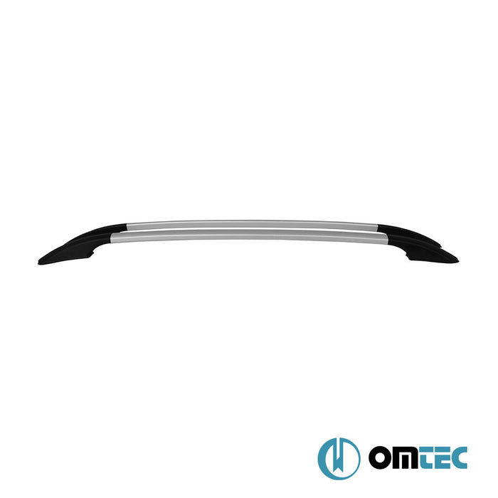 Barres De Toit Longitudinales (Solid V2-Installation Adhésive) Gris 2 pcs. Alu. - Bmw X5 - SUV F15 - (2014 - 2018)