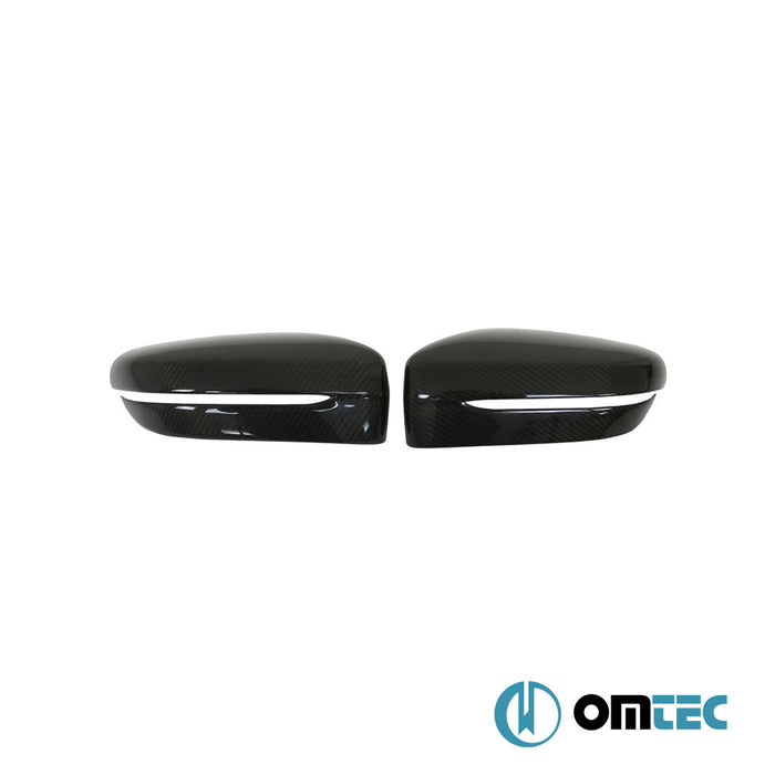 Mirror Cover 2 Pcs. (Carbon-LHD) - Bmw 7 Series - SD G11 - (2015 - )