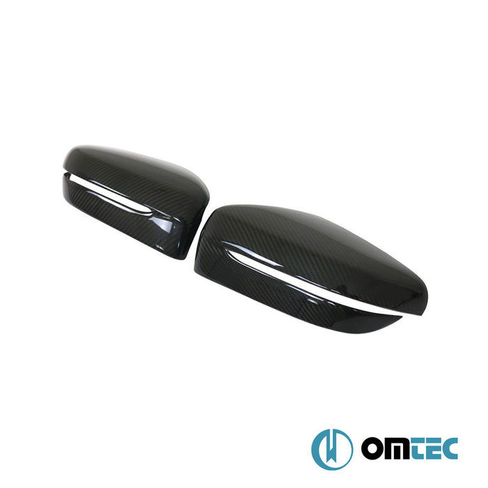 Mirror Cover 2 Pcs. (Carbon-LHD) - Bmw 7 Series - SD G11 - (2015 - )