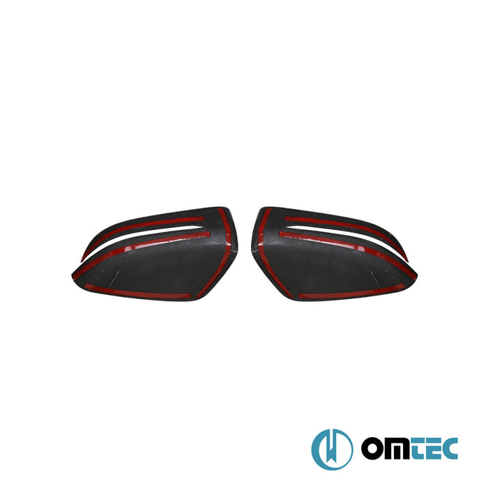 Mirror Cover 2 Pcs. (Carbon-LHD) - Bmw 7 Series - SD G11 - (2015 - )